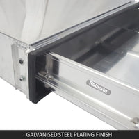 Under Tray Tool Box Trundle Drawer 1500 mm UTE Drawer Dual Extra Cab Toolbox Tools Kings Warehouse