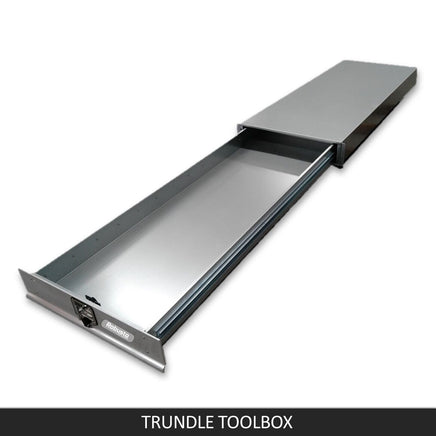 Under Tray Tool Box Trundle Drawer 1500 mm UTE Drawer Dual Extra Cab Toolbox Tools Kings Warehouse