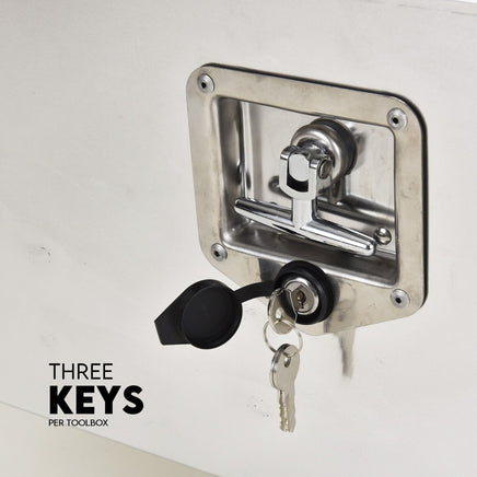 Under Tray Tool Box Underbody Pair Set 600mm Aluminium Auto Accessories Kings Warehouse