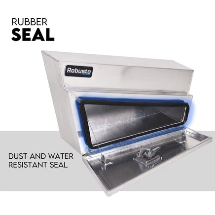 Under Tray Tool Box Underbody Pair Set 750mm Aluminium Auto Accessories Kings Warehouse