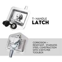 Under Tray Tool Underbody Pair Set 900mm Aluminium Home & Garden Kings Warehouse