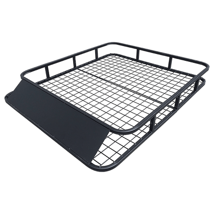 Universal Roof Rack Basket - Car Luggage Carrier Steel Cage Vehicle Cargo Outdoor Recreation Kings Warehouse