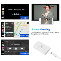 Upgrade Wireless CarPlay Adapter Dongle for Apple IOS Android Navigation Radio Audio & Video Kings Warehouse