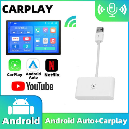 Upgrade Wireless CarPlay Adapter Dongle for Apple IOS Android Navigation Radio Audio & Video Kings Warehouse