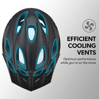 VALK Mountain Bike Helmet Small 54-56cm Bicycle MTB Cycling Safety Accessories Kings Warehouse