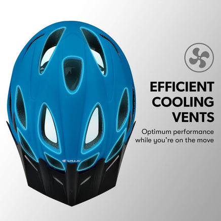 VALK Mountain Bike Helmet Small 54-56cm MTB Bicycle Cycling Safety Accessories Kings Warehouse
