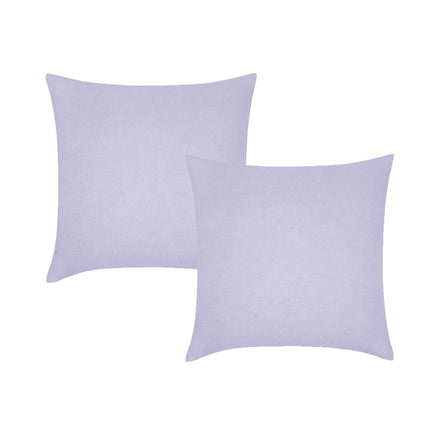 Vintage Design Homewares Pair of Lilac French Linen European Pillowcases 65 x 65cm Home & Garden Kings Warehouse