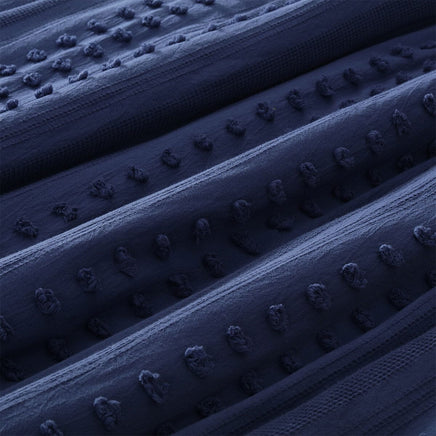 Vintage Design Homewares Sans Sovci Bijou Blue Cotton Quilt Cover Set Queen Home & Garden Kings Warehouse