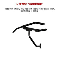 Wall Chin Up Pull Up Bar Punching Bag SpeedBall Station Sports & Fitness Kings Warehouse