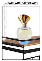 Wall Mount Hanging Jewelry Organizer with 9 Hooks (Black Metal) living room Kings Warehouse