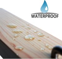 Wall Mount Solid Wood Shelf with Towel Rack Bar Holder Bathroom Organizer Hanger Kings Warehouse