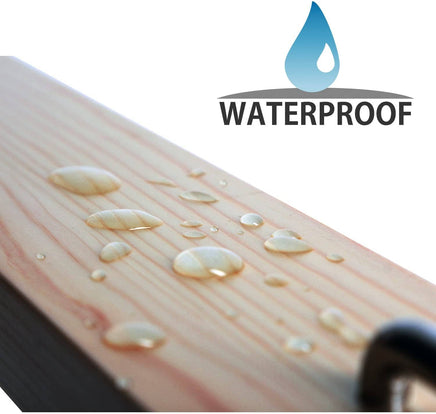 Wall Mount Solid Wood Shelf with Towel Rack Bar Holder Bathroom Organizer Hanger Kings Warehouse