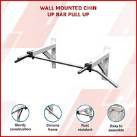 Wall Mounted Chin Up Bar Pull Up Sports & Fitness Kings Warehouse