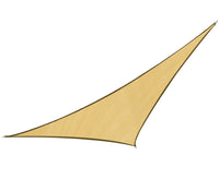 Wallaroo Triangular Shade sail: 8m x 8m x 8m - Sand Outdoor Recreation Kings Warehouse