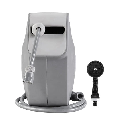 Water Hose Reel 10M Retractable Auto Rewind Garden Spray Gun Home & Garden Kings Warehouse