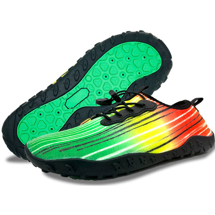 Water Shoes for Men and Women Soft Breathable Slip-on Aqua Shoes Aqua Socks for Swim Beach Pool Surf Yoga (Green Size US 6.5) Kings Warehouse