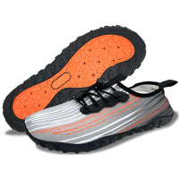 Water Shoes for Men and Women Soft Breathable Slip-on Aqua Shoes Aqua Socks for Swim Beach Pool Surf Yoga (Grey Size US 12) Kings Warehouse