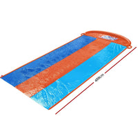 Water Slide Slip Kids 488cm Triple Slides Home & Garden Kings Warehouse