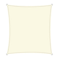 Waterproof Outdoor Shade Sail Sun Cloth Square 2.5x2.5M Kings Warehouse