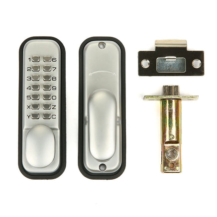 Weatherproof Mechanical Keyless Password Door Security Lock for Home Office Kings Warehouse