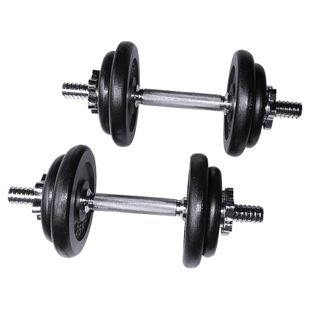 Weight Set Barbell Dumbell Dumb Bell Gym 50kg Plate Sports & Fitness Kings Warehouse
