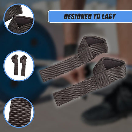 Weightlifting Straps Bodybuilding Wrist Support Sports & Fitness Kings Warehouse