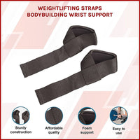 Weightlifting Straps Bodybuilding Wrist Support Sports & Fitness Kings Warehouse