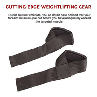 Weightlifting Straps Bodybuilding Wrist Support Sports & Fitness Kings Warehouse