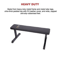 Weights Flat Bench Press Home Gym Sports & Fitness Kings Warehouse