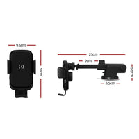 Wireless Car Charger Fast Charging Car Mount Vent Suction cup Kings Warehouse