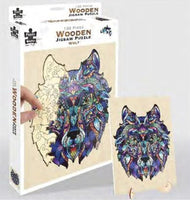 Wolf 132 Piece Wooden Puzzle Kings Warehouse 
