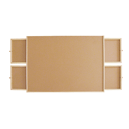 Wooden Jigsaw Puzzle Table Board Storage Table Tray Puzzle For Adult Kid Baby & Kids Kings Warehouse