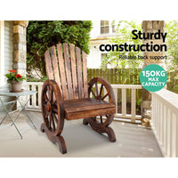 Wooden Wagon Chair Outdoor Furniture Kings Warehouse