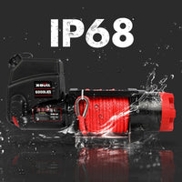 X-BULL Electric Winch 6000LBS 12V BOAT Synthetic Rope Wireless Remote 4WD ATV UTV Baby & Kids Kings Warehouse