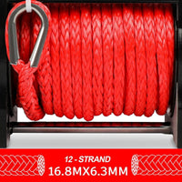 X-BULL Electric Winch 6000LBS 12V BOAT Synthetic Rope Wireless Remote 4WD ATV UTV Baby & Kids Kings Warehouse