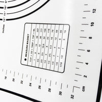 X Large Silicone Pastry Mat Thick Non Stick Baking Mat with Measurement 40*60 cm Fondant Mat Counter Mat Dough Rolling Mat Oven Liner Pie Crust Mat Red Home & Garden Kings Warehouse