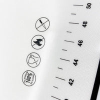 X Large Silicone Pastry Mat Thick Non Stick Baking Mat with Measurement 40*60 cm Fondant Mat Counter Mat Dough Rolling Mat Oven Liner Pie Crust Mat Red Home & Garden Kings Warehouse