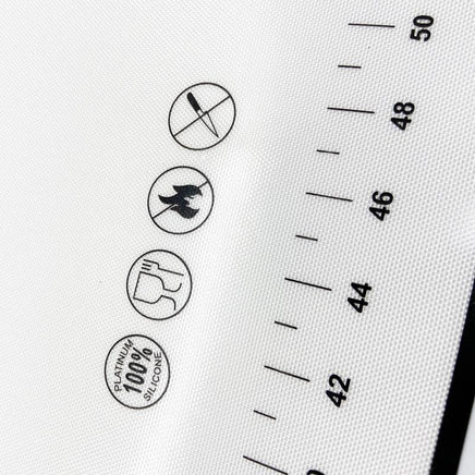 X Large Silicone Pastry Mat Thick Non Stick Baking Mat with Measurement 40*60 cm Fondant Mat Counter Mat Dough Rolling Mat Oven Liner Pie Crust Mat Red Home & Garden Kings Warehouse