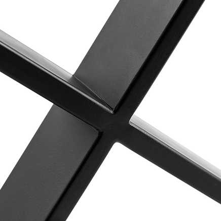 X Shaped Table Bench Desk Legs Retro Industrial Design Fully Welded Furniture Kings Warehouse