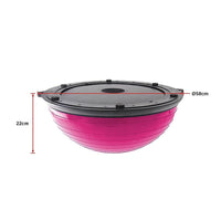 Yoga Balance Trainer Exercise Ball for Arm, Leg, Core Workout with Pump, 2 Resistance Bands Sports & Fitness Kings Warehouse