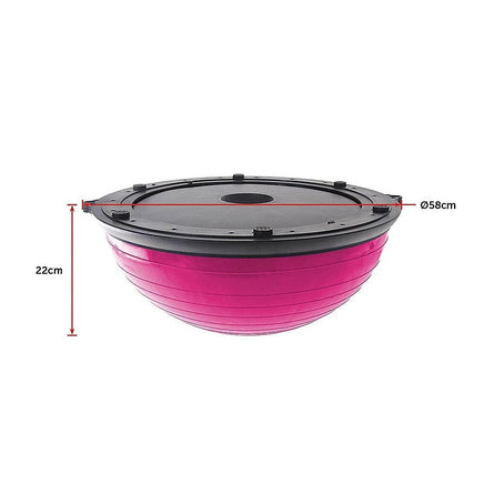 Yoga Balance Trainer Exercise Ball for Arm, Leg, Core Workout with Pump, 2 Resistance Bands Sports & Fitness Kings Warehouse