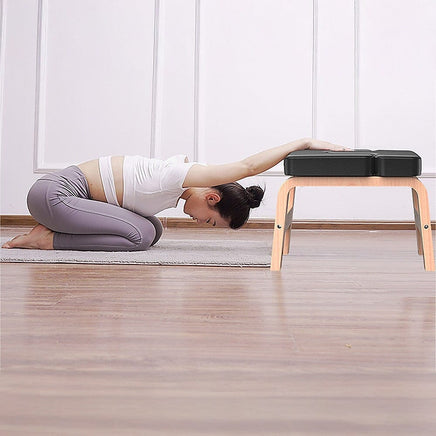 Yoga Stool Inversion Multi-Purpose Chair For Headstands Sports & Fitness Kings Warehouse