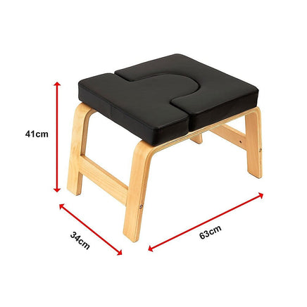 Yoga Stool Inversion Multi-Purpose Chair For Headstands Sports & Fitness Kings Warehouse