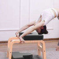 Yoga Stool Inversion Multi-Purpose Chair For Headstands Sports & Fitness Kings Warehouse