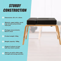 Yoga Stool Inversion Multi-Purpose Chair For Headstands Sports & Fitness Kings Warehouse