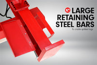 Yukon 60 Ton Diesel Electric Start Engine Hydraulic Log Splitter Wood Firewood Tools Kings Warehouse