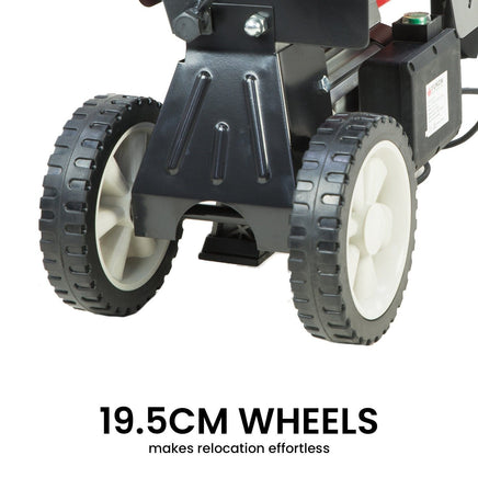 Yukon 7 Ton Electric Log Splitter With Side Protectors Axe Wood Cutter Tools Kings Warehouse