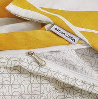 Zoey 100% cotton reversible quilt cover set-super king size Kings Warehouse