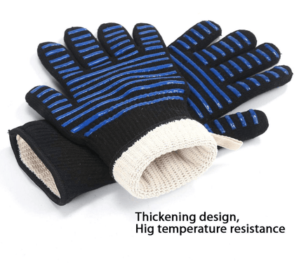 1 Pair Heat Proof Glove blue Kings Warehouse