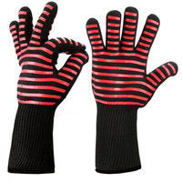 1 Pair Heat Proof Glove red Kings Warehouse